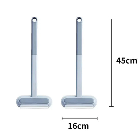 3 in 1 Pet Hair Remover Brush - Long Handle Window Cleaning Tool for Cats and Dogs