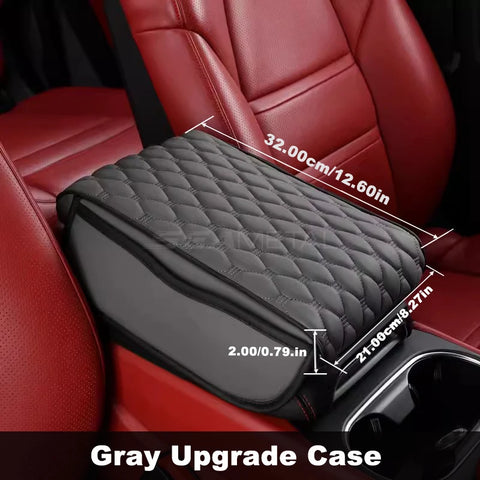 SEAMETAL Car Armrest Pad with Storage Pocket