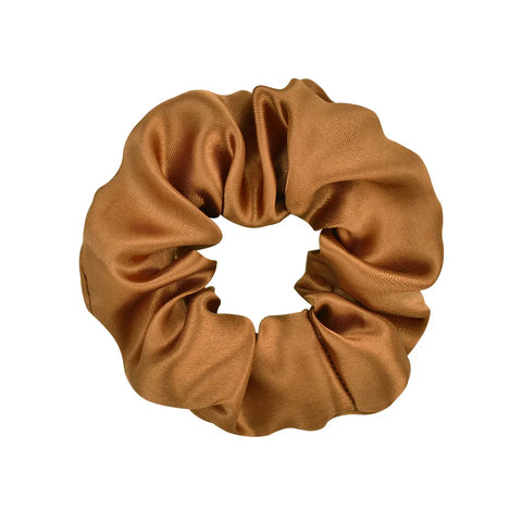 3,9 inch zijden scrunchie voor dames - handgemaakte veelkleurige haarband paardenstaarthouder 