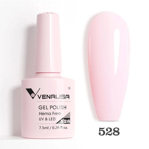 Venalisa VIP5 HEMA FREE Jelly Pink Nude Collection Nail Gel Polish