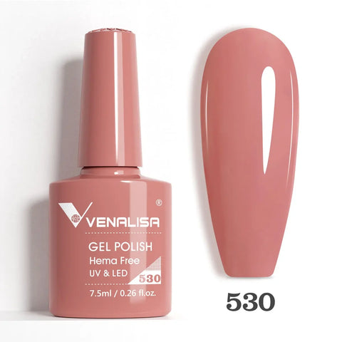 Venalisa VIP5 HEMA FREE Jelly Pink Nude Collection Nail Gel Polish