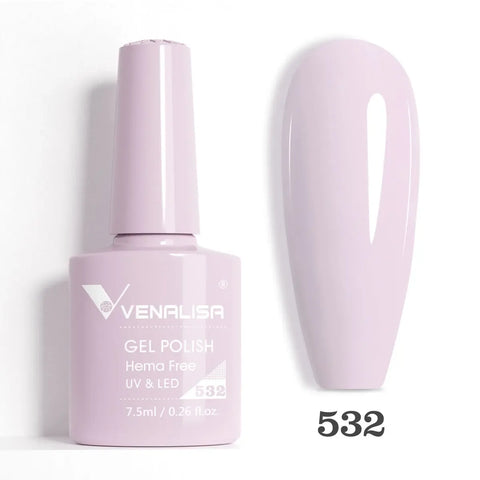 Venalisa VIP5 HEMA FREE Jelly Pink Nude Collection Nail Gel Polish