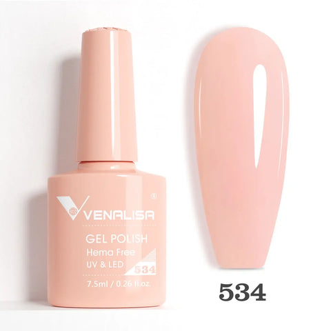 Venalisa VIP5 HEMA FREE Jelly Pink Nude Collection Nail Gel Polish