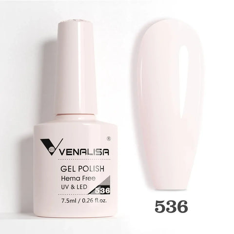 Venalisa VIP5 HEMA FREE Jelly Pink Nude Collection Nail Gel Polish