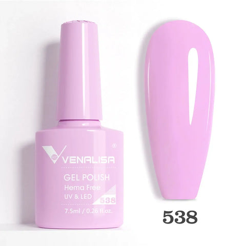 Venalisa VIP5 HEMA FREE Jelly Pink Nude Collection Nail Gel Polish