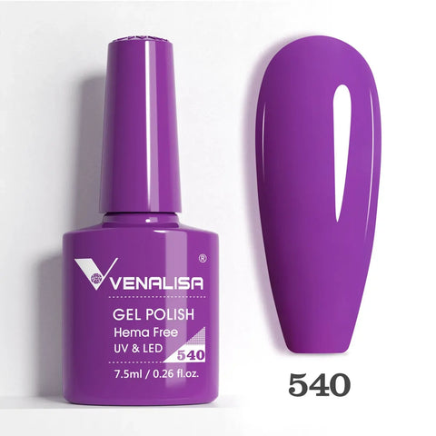 Venalisa VIP5 HEMA FREE Jelly Pink Nude Collection Nail Gel Polish