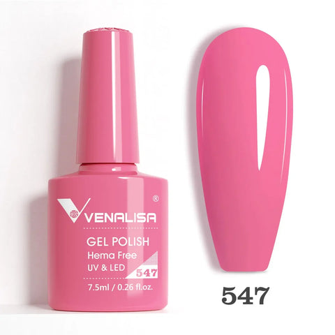 Venalisa VIP5 HEMA FREE Jelly Pink Nude Collection Nail Gel Polish