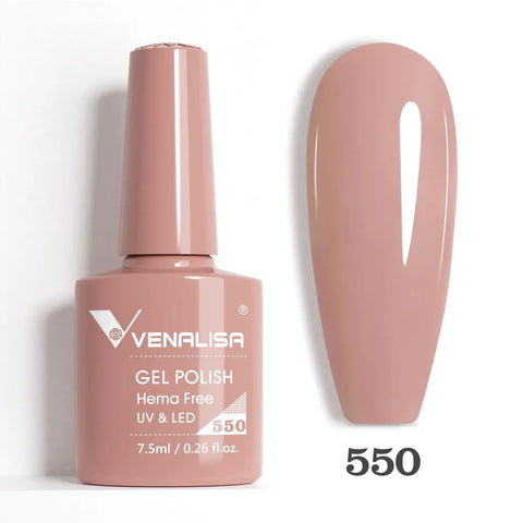 Venalisa VIP5 HEMA FREE Jelly Pink Nude Collection Nail Gel Polish