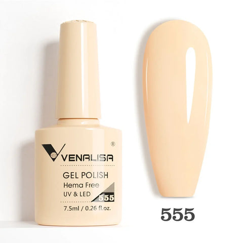 Venalisa VIP5 HEMA FREE Jelly Pink Nude Collection Nail Gel Polish