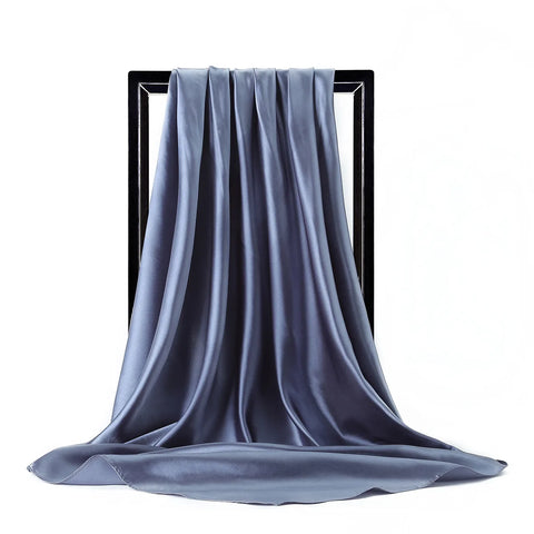 Elegant 90x90cm Silk Scarf for Stylish Women