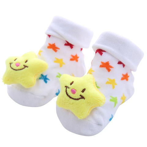 Schattige babysokjes met cartoondieren