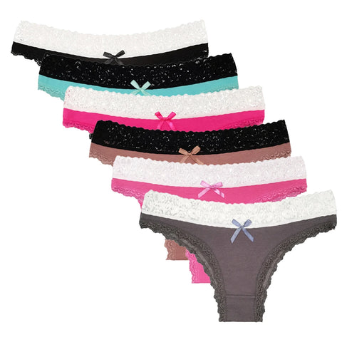 5 PCS Cotton Panties Set for Women - Comfortable Briefs in M-XL Sizes