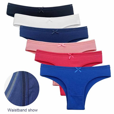 5 PCS Cotton Panties Set for Women - Comfortable Briefs in M-XL Sizes
