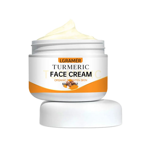 Turmeric Whitening Face Cream - Youthful Skin, Wrinkle Removal, and Brightening Moisturizer