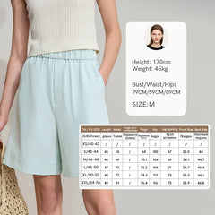 Amii Women's Minimalist Summer Shorts