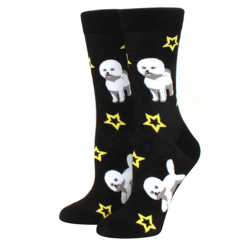 New Corgi Schnauzer Cartoon Happy Puppy Collection Socks for Men and Women