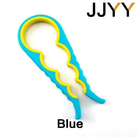 JJYY Multi-functional Home Kitchen Can Opener - Non-slip Twist Bottle Opener Tool