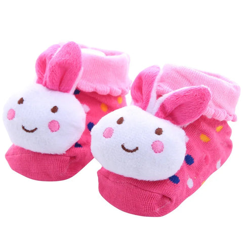 Schattige babysokjes met cartoondieren