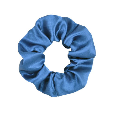 3,9 inch zijden scrunchie voor dames - handgemaakte veelkleurige haarband paardenstaarthouder 