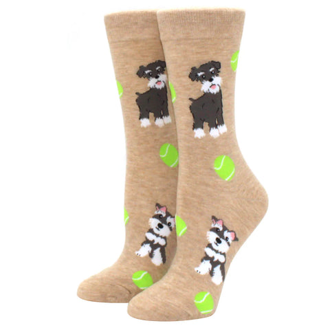 New Corgi Schnauzer Cartoon Happy Puppy Collection Socks for Men and Women