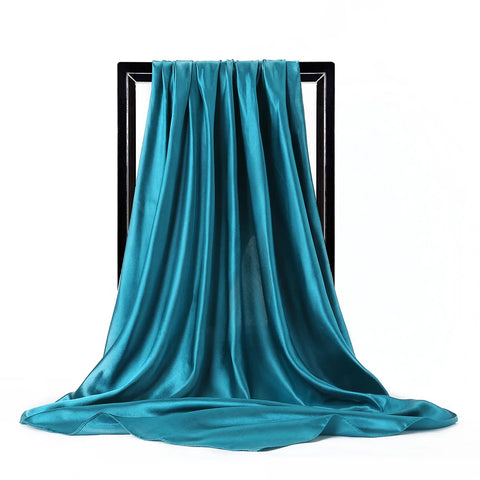 Elegant 90x90cm Silk Scarf for Stylish Women