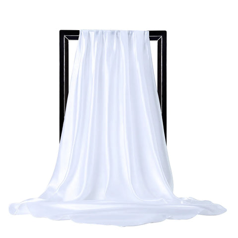 Elegant 90x90cm Silk Scarf for Stylish Women