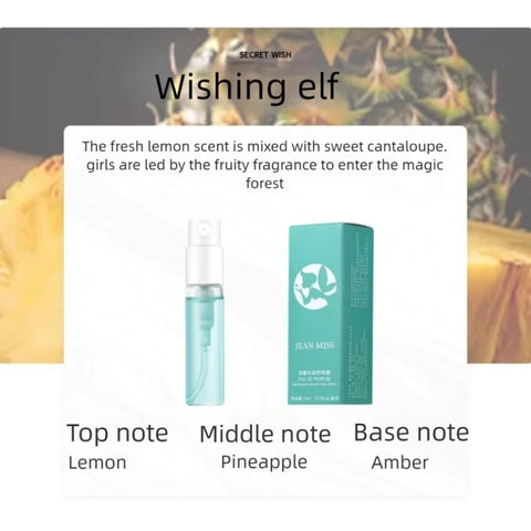 10Pcs/lot 3ml Brand Perfume for Men and Women - JEAN MISS Mini Deodorant Fragrance