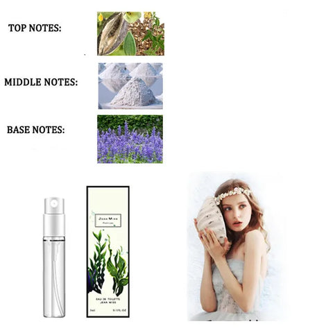 10Pcs/lot 3ml Brand Perfume for Men and Women - JEAN MISS Mini Deodorant Fragrance