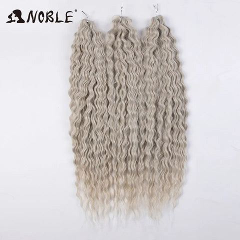 Noble Hair Synthetic Twist Crochet Curly Hair 24 Inch Ombre