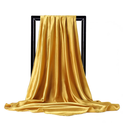 Elegant 90x90cm Silk Scarf for Stylish Women