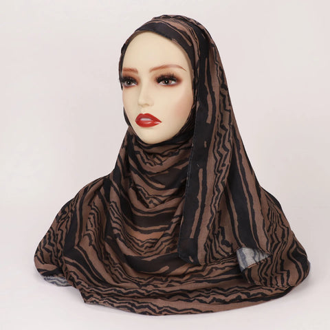 Leopard Print Bohemian Ramadan Hijab