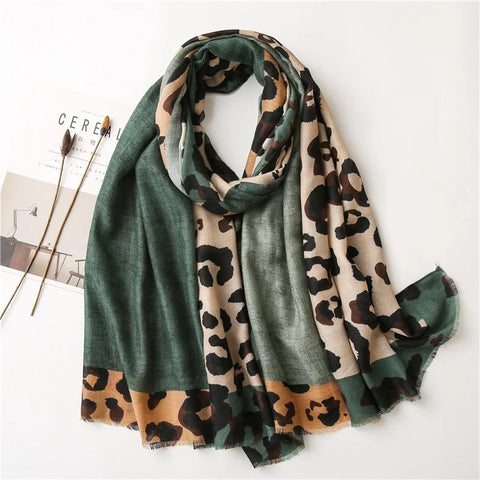 Luxury Cotton Scarf for Women - Stylish Large Shawl