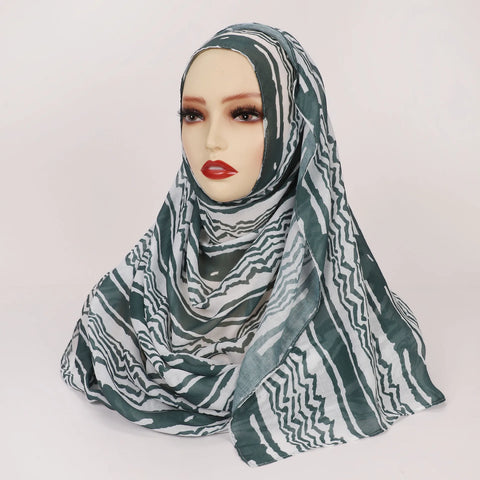 Leopard Print Bohemian Ramadan Hijab