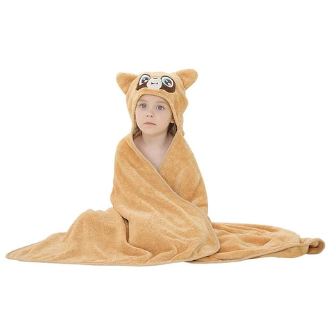 MICHLEY Unisex Cute Hooded Bath Baby Towel