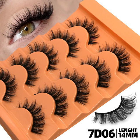 GROINNEYA Fluffy Manga Eyelashes