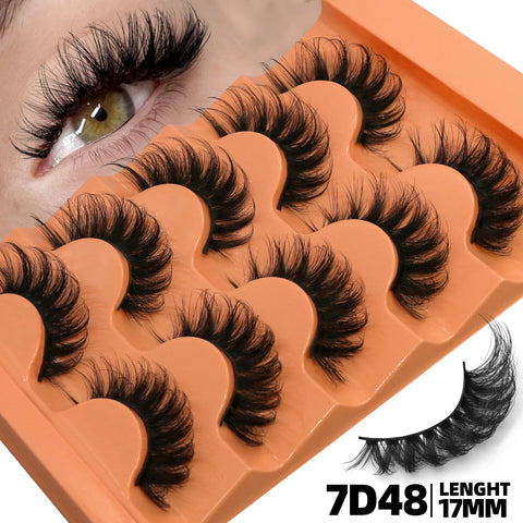 GROINNEYA Fluffy Manga Eyelashes