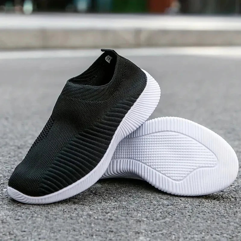 Women's Breathable Solid Color Sneakers
