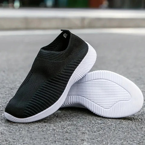 Women's Breathable Solid Color Sneakers