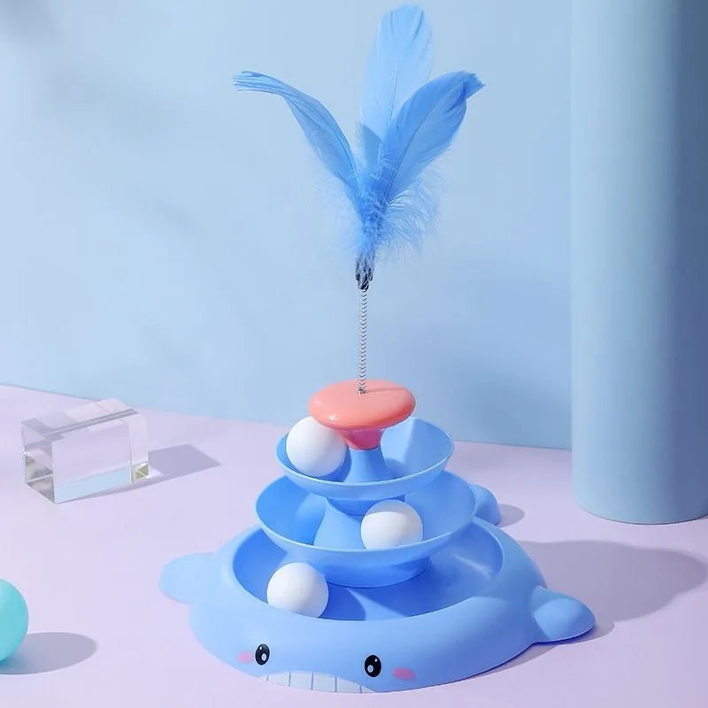 Self-Amusement Cat Turntable Toy