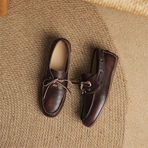 FEDONAS 2025 Women's Suede Leather Loafers