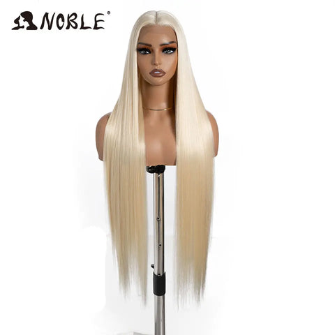 Noble Cosplay Wigs for Black Women - 38 Inch Ombre Blonde Lace Wig