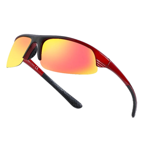 ZENOTTIC gepolariseerde fietszonnebril – 100% UV400 unisex zonnebril voor rijden en reizen