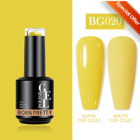 BORN PRETTY 15ml Function Gel Base Super Top Coat