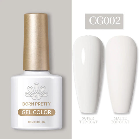 BORN PRETTY 10ml Clear Blooms Gel Polish for Marble Nail Art