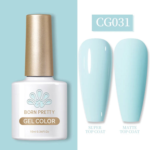 BORN PRETTY 10ml Clear Blooms Gel Polish for Marble Nail Art