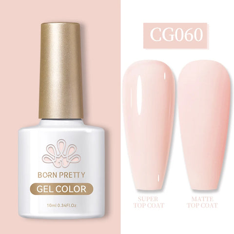 BORN PRETTY 10ml Clear Blooms Gel Polish for Marble Nail Art