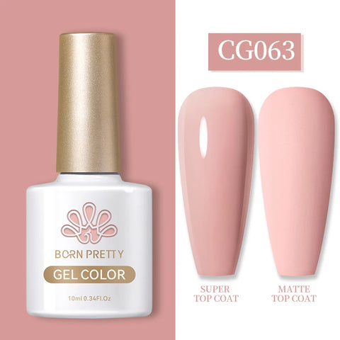 BORN PRETTY 10ml Clear Blooms Gel Polish for Marble Nail Art