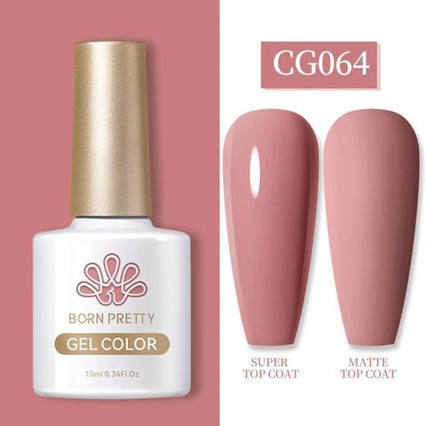 BORN PRETTY 10ml Clear Blooms Gel Polish for Marble Nail Art