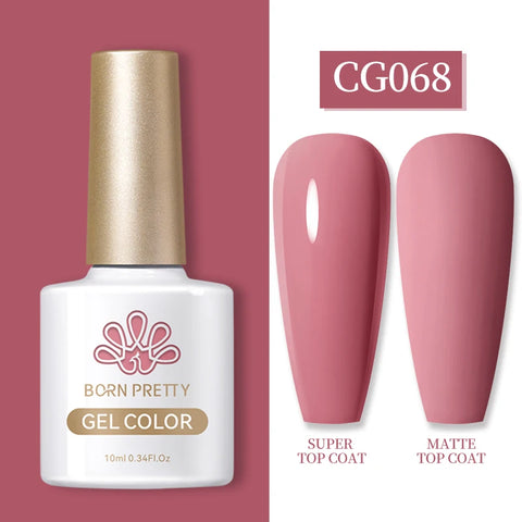 BORN PRETTY 10ml Clear Blooms Gel Polish for Marble Nail Art