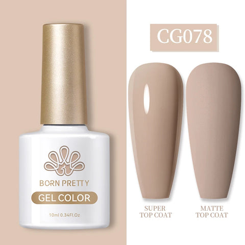 BORN PRETTY 10ml Clear Blooms Gel Polish for Marble Nail Art